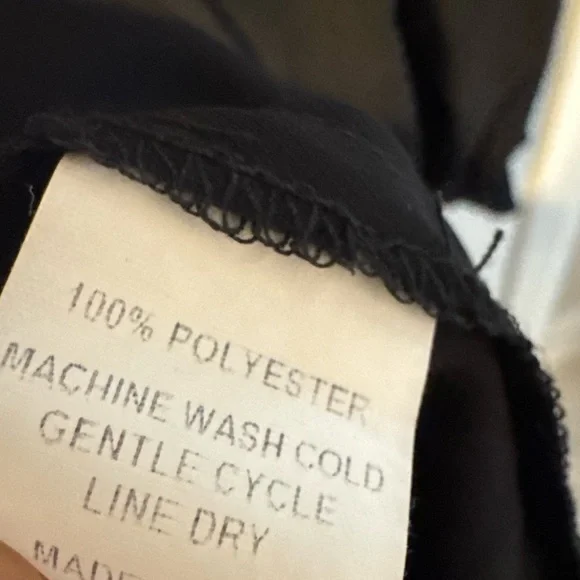 Amanda Uprichard Saffron Black Long Sleeve Mini Dress | S - Picture 5 of 6